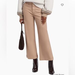 PAIGE Anessa Wide Leg Jeans Womens 27 Camel Tan High Rise
Premium Denim EUC